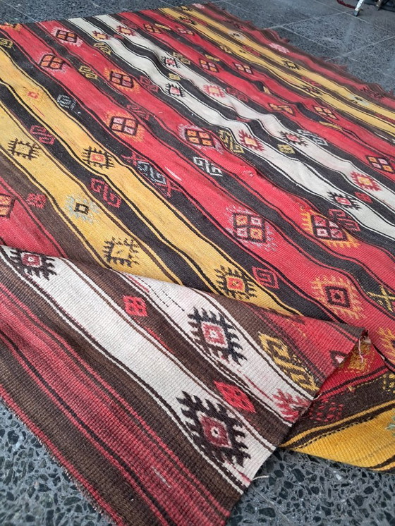 Image 1 of Kilim turco tessuto a mano 175x150 cm
