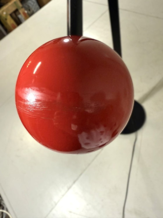 Image 1 of Lampadaire réglable Robert Haussmann pour Swiss Lamps International 1980