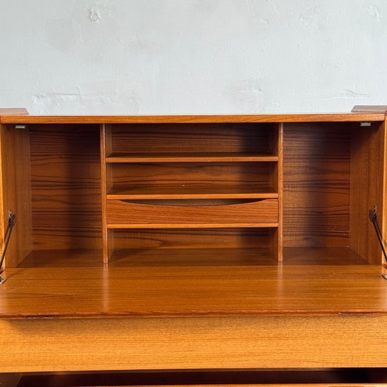 Image 1 of Turnidge of London Teak Secretary, 1960