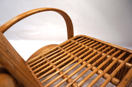Image 1 of Canapé deux places en rotin Paul Frankl Design, 1940