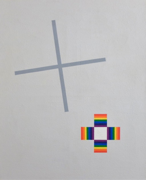 Jean Leppien, oil on canvas, 1976