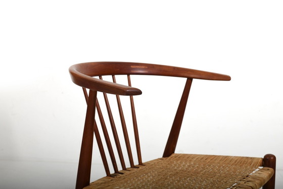 Image 1 of Illum Wikkelsø for N. Eilersen Rare Side Chair "24GT" in Teak