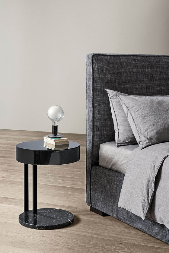 Image 1 of Andrea Parisio Ralf Bedside Table with Drawer Meridiani Edition