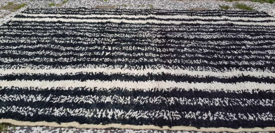 Image 1 of Hand-knotted Berber wool rug 241x160cm