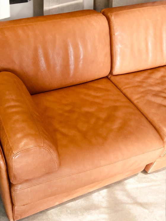 Image 1 of De Sede Leather Sofa Circa 1980