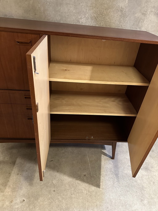 Vintage Teak Highboard
