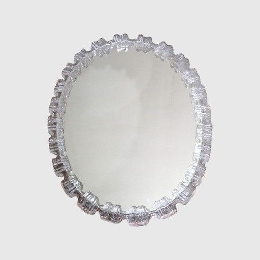 Vintage Mirror Ice Glass - Acrylic, Honsel