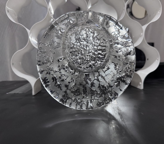 Image 1 of Posacenere di Kosta Boda in vetro ghiacciato 