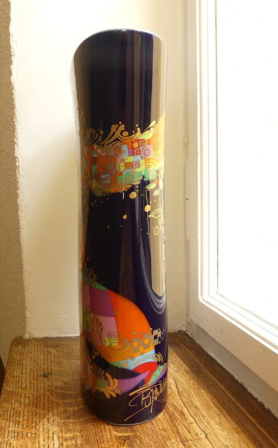 Image 1 of Large vase, 100th anniversary, Rosenthal, Bjørn Wiinblad, UK4aEb