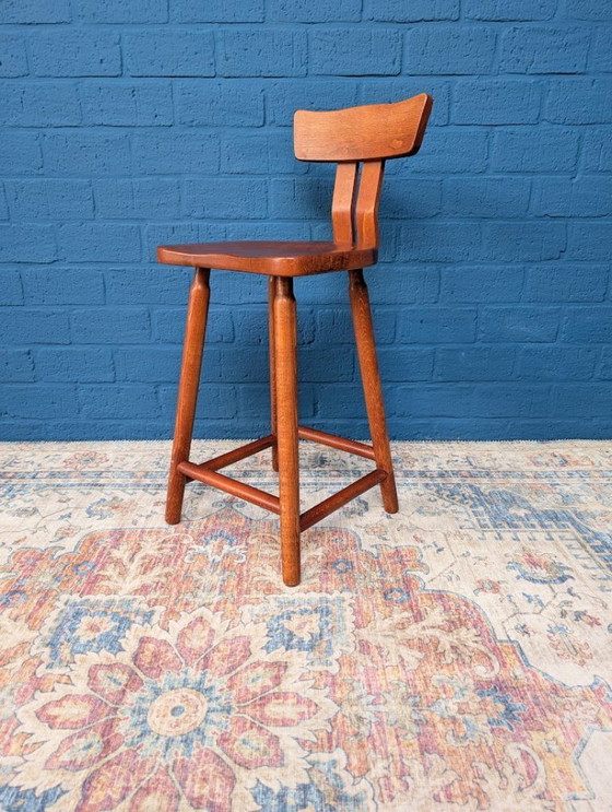 Image 1 of Sgabelli da bar brutalisti vintage, anni '60