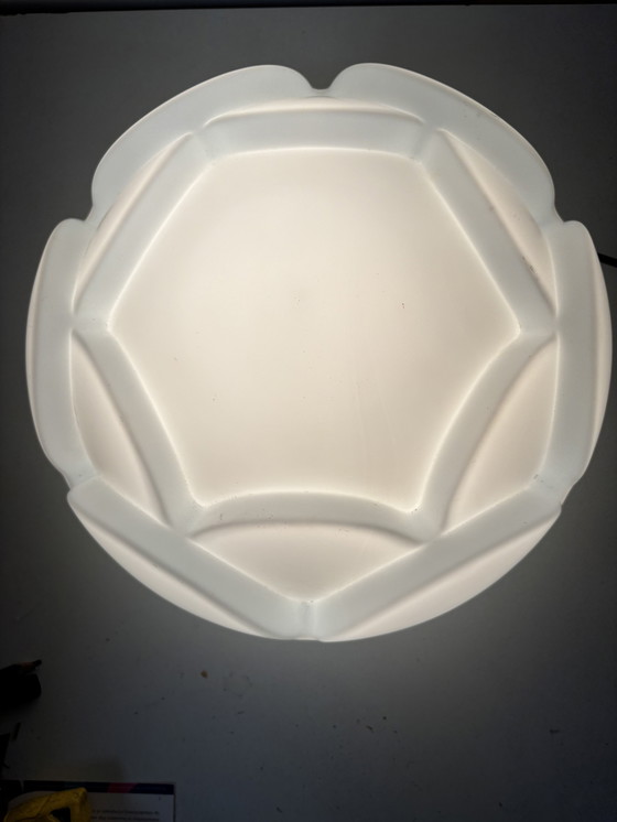 Image 1 of Artisjok / Seerose /Nizza wand - plafondlamp Peill Putzler uniek groot model 40cm