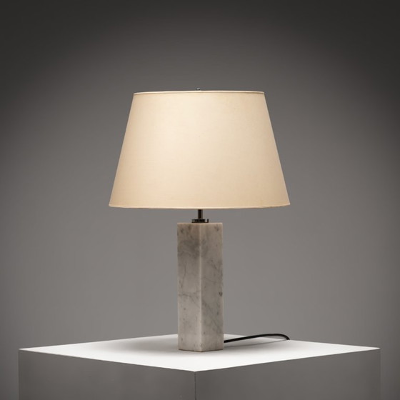 Marmeren tafellamp model 180 van Florence Knoll voor Knoll Inc., VS, jaren 1960 – Tafellampen, Marble (photo 3 of 17)