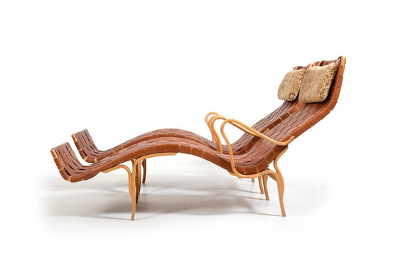 Image 1 of Paar Vintage Pernilla-3 Chaiselongues van Bruno Mathsson