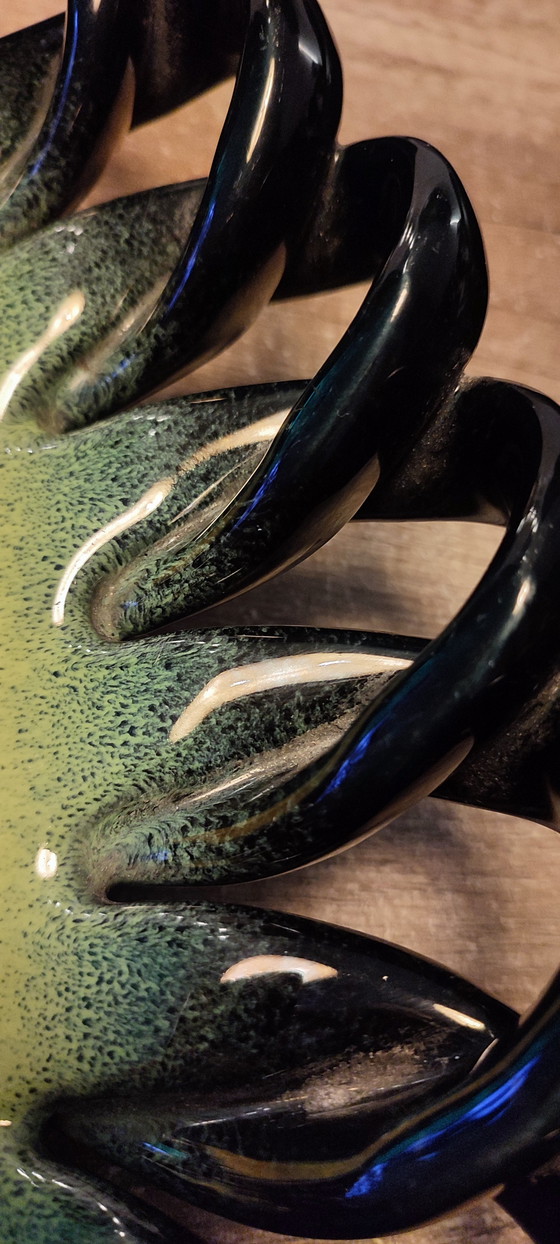 Image 1 of Frutero de cerámica retorcida Ceramidi (talleres de Vallauris)