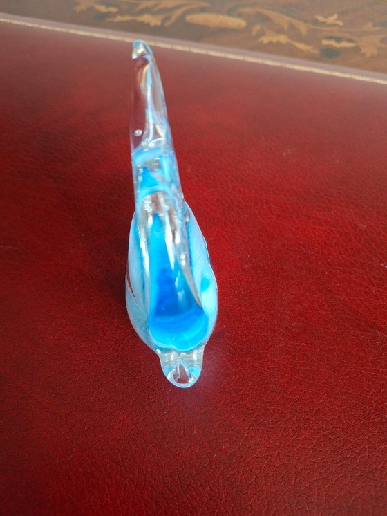 Image 1 of Pez Leonardo de vidrio soplado