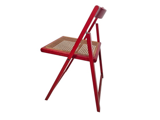 Image 1 of Trieste Aldo Jacober A. Bazzani &#39;Wabi Sabi&#39; - Sedia pieghevole - anni &#39;60