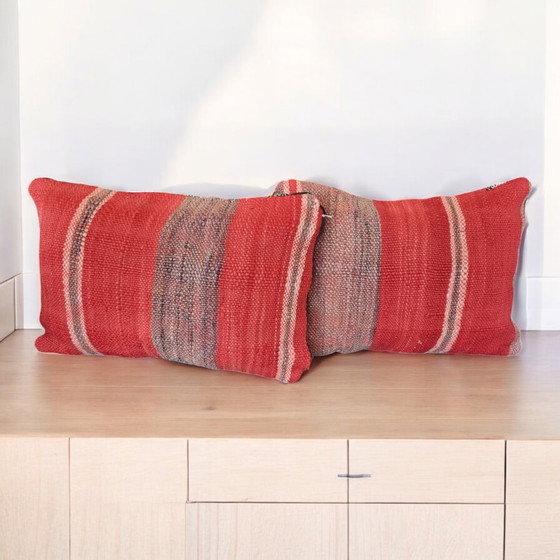 Image 1 of Moroccan kilim cushion set of 2