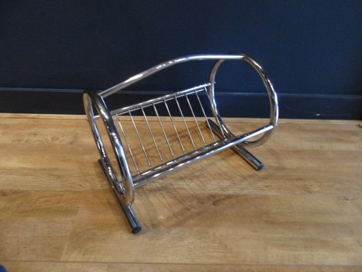 Portariviste cromato vintage