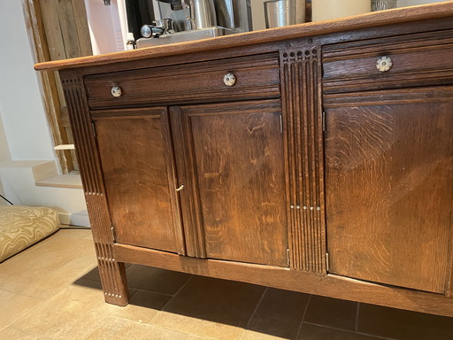 Vintage Houten Dressoir