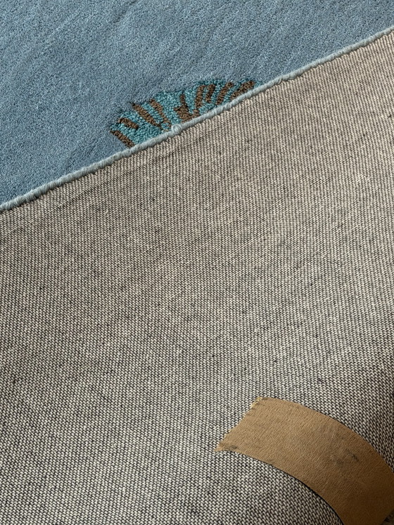 Image 1 of Tappeto Brink and Campman Wedgwood Hummingbird Blue