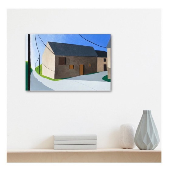 Image 1 of Öl auf bespanntem Keilrahmen. Format 35x24 cm.