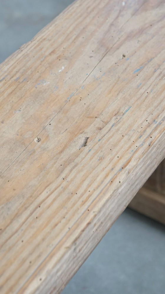 Image 1 of Antique French bench for the dining table or for behind the sofa