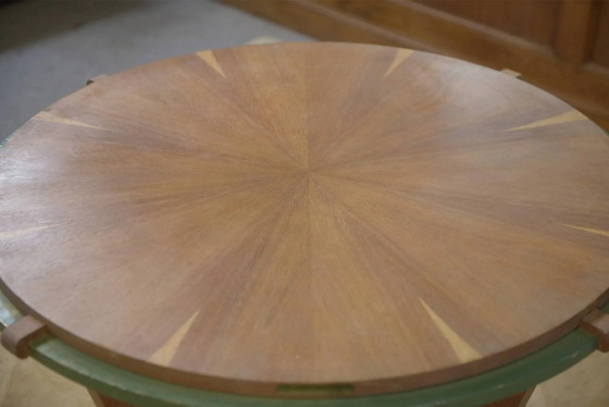 Game table / side table in oak from the 1940s. – Wood, Vintage (photo 6 of 14)