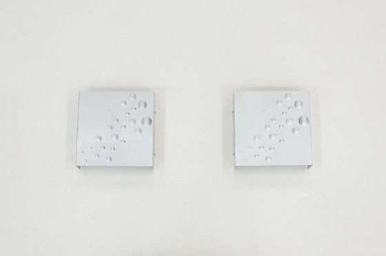 Image 1 of Juego de 2 apliques “sterrenregen” de E.J. Jelles para Raak Amsterdam, Países Bajos de los años 60.