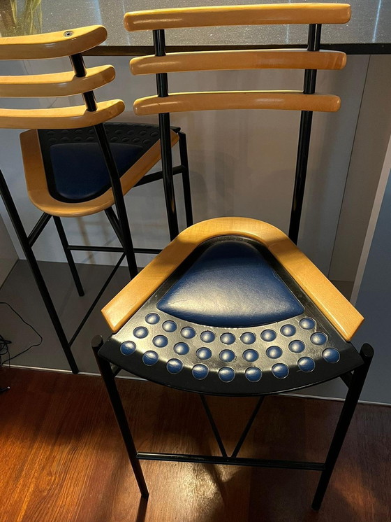 Image 1 of 2 Design Bar Stools by Zumsteg