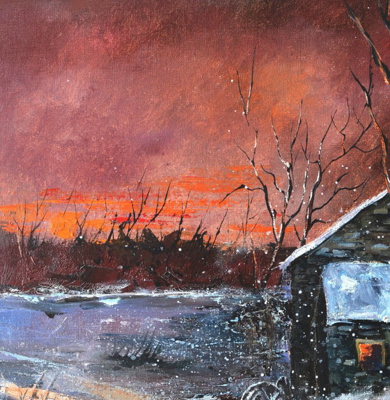 Serata tranquilla in inverno – Dipinti e disegni, Tela (photo 2 of 5)