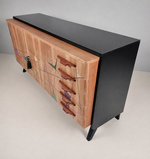 Vintage commode van Tatra, jaren 70. – dressoirs, Wood (photo 2 of 11)