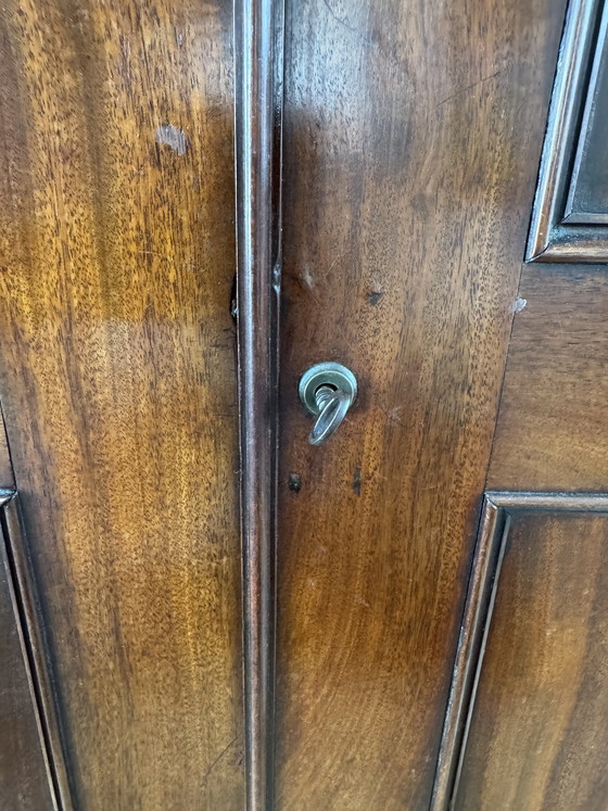 Image 1 of Antique Mahogany Linen Cupboard – Late 19th Century