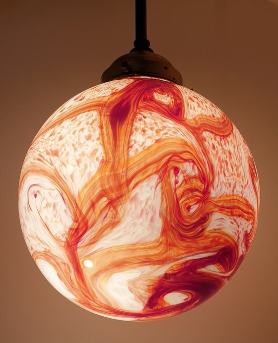 Image 1 of Vintage Art Deco Stijl Hanglamp