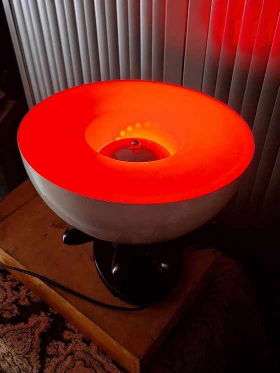 Kare design Table lamp Josy, black hand giving warm light., Hollywood Regency (photo 2 of 6)