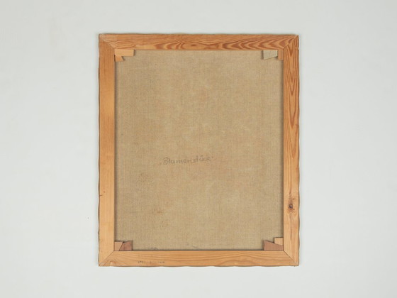 Image 1 of Flower bouquet, oil on canvas, 60 x 70 cm, Vintage