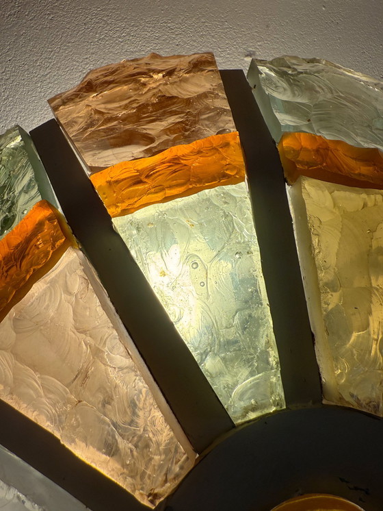 Image 1 of Lampe aus Muranoglas in sommerlichen Farbtönen