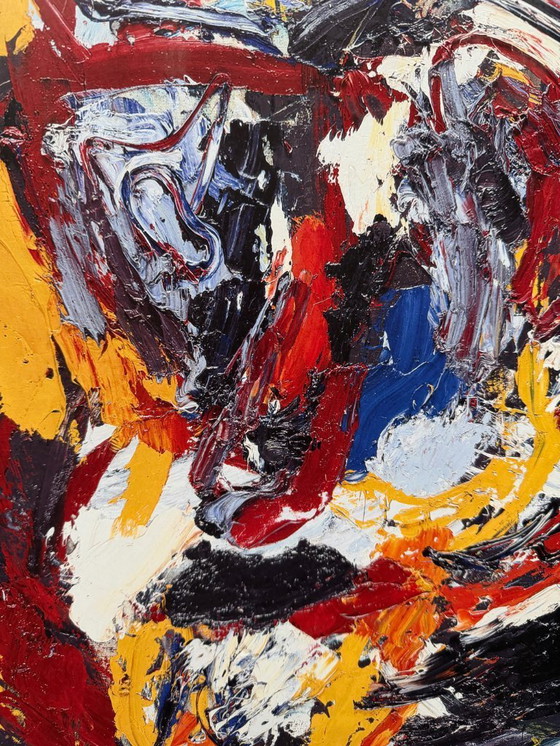 Image 1 of Karel Appel (1921-2006), Tête éclatée, 1958, copyright Kunstmuseum Winterthur, Karep Appel Foundation/2007, Zurich, Printed.....