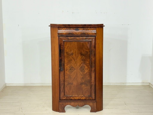 Biedermeier Eckschrank / Vertiko – um 1880