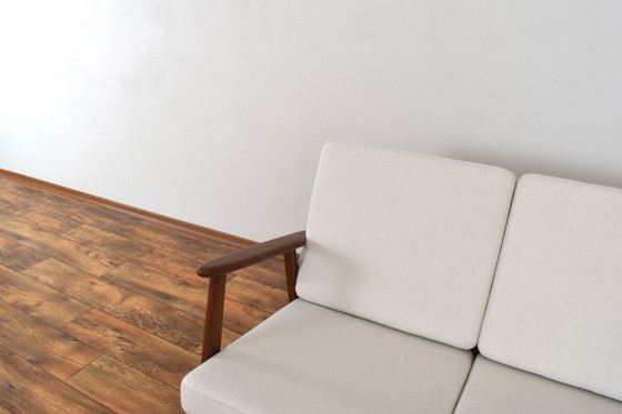 Image 1 of Sofá danés de dos plazas de teca, mediados de siglo, década de 1960.