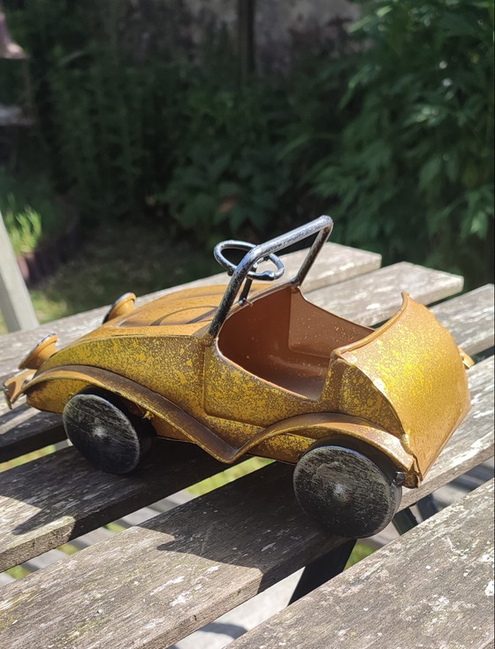 Image 1 of Voiture Vintage en Métal Style Industriel