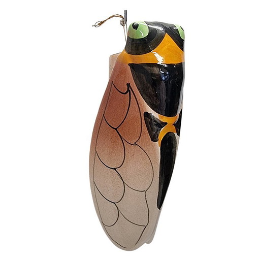 Vintage Vallauris Cicade Wandvaas – wanddecoratie, Ceramic (photo 2 of 5)