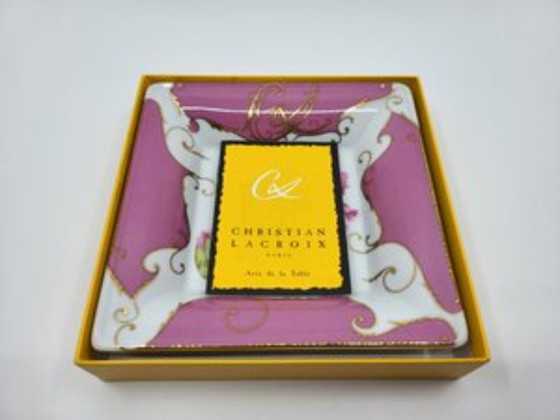 Image 1 of Christian Lacroix porcelain pocket tray France 1990