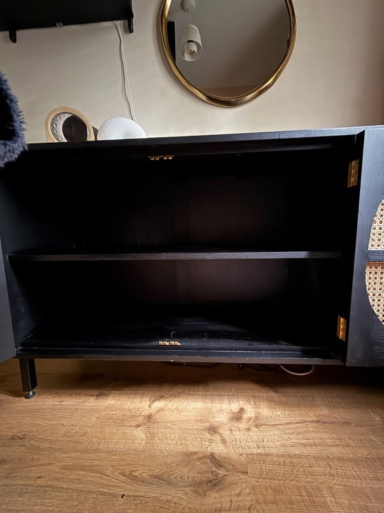 Image 1 of HKliving Retro-Sideboard aus Webmaterial