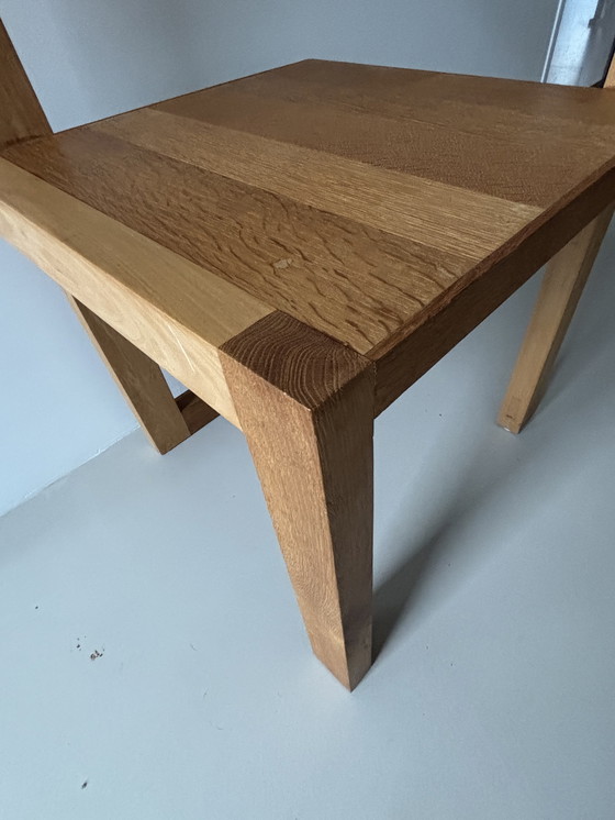 Image 1 of Gerrit Rietveld style handmade corner chair