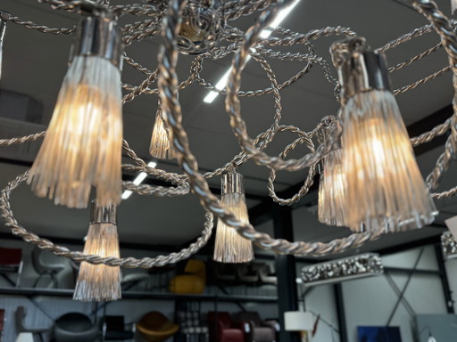 Marca van Egmond Sultans of Swing Lámpara de araña ovalada