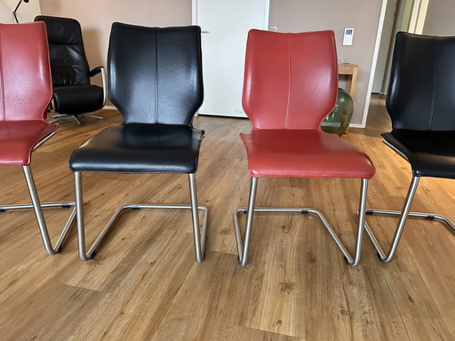 6X Chaises de salle à manger Brees New World - Luna