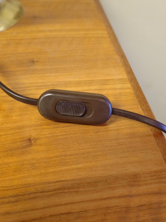 Image 1 of Vintage Murano Table Lamp Desk Lamp Table Lamp Brass