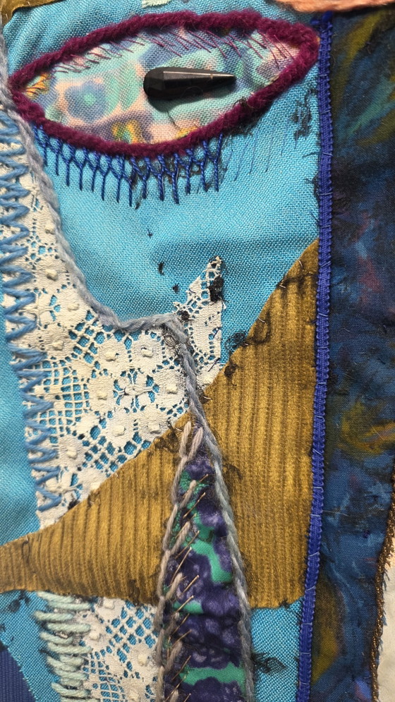 Image 1 of Maud Muller Massis (1924-) | 'Africa' | Unique Textile Artwork / Fiber Art Wall Object