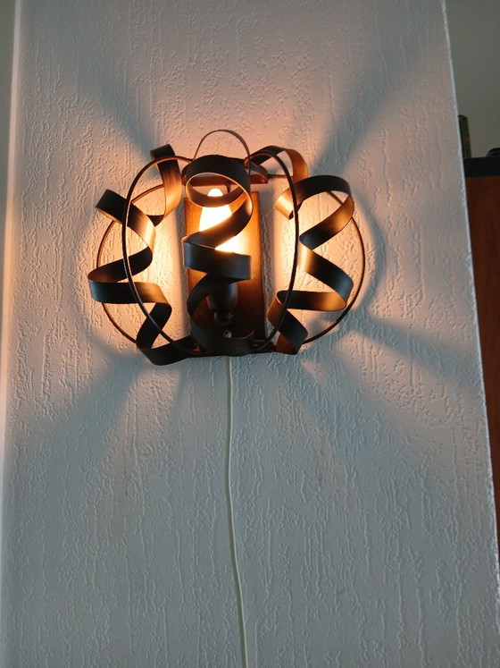 Wall light - A.M.LUCE S.R.L. Italy – 1980’s Vintage – Metal (photo 4 of 7)