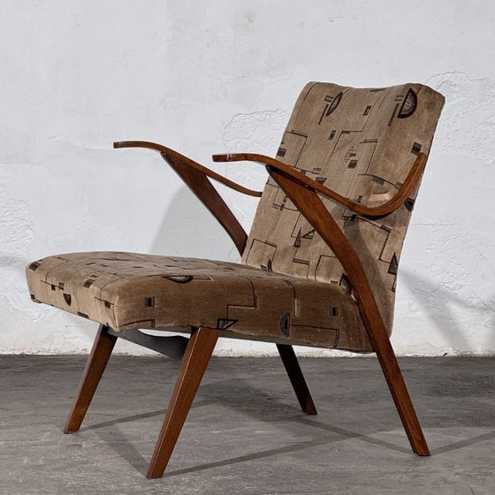 Pair of Armchairs by Tatra Nábytok, 1960s – Textile (photo 5 of 11)